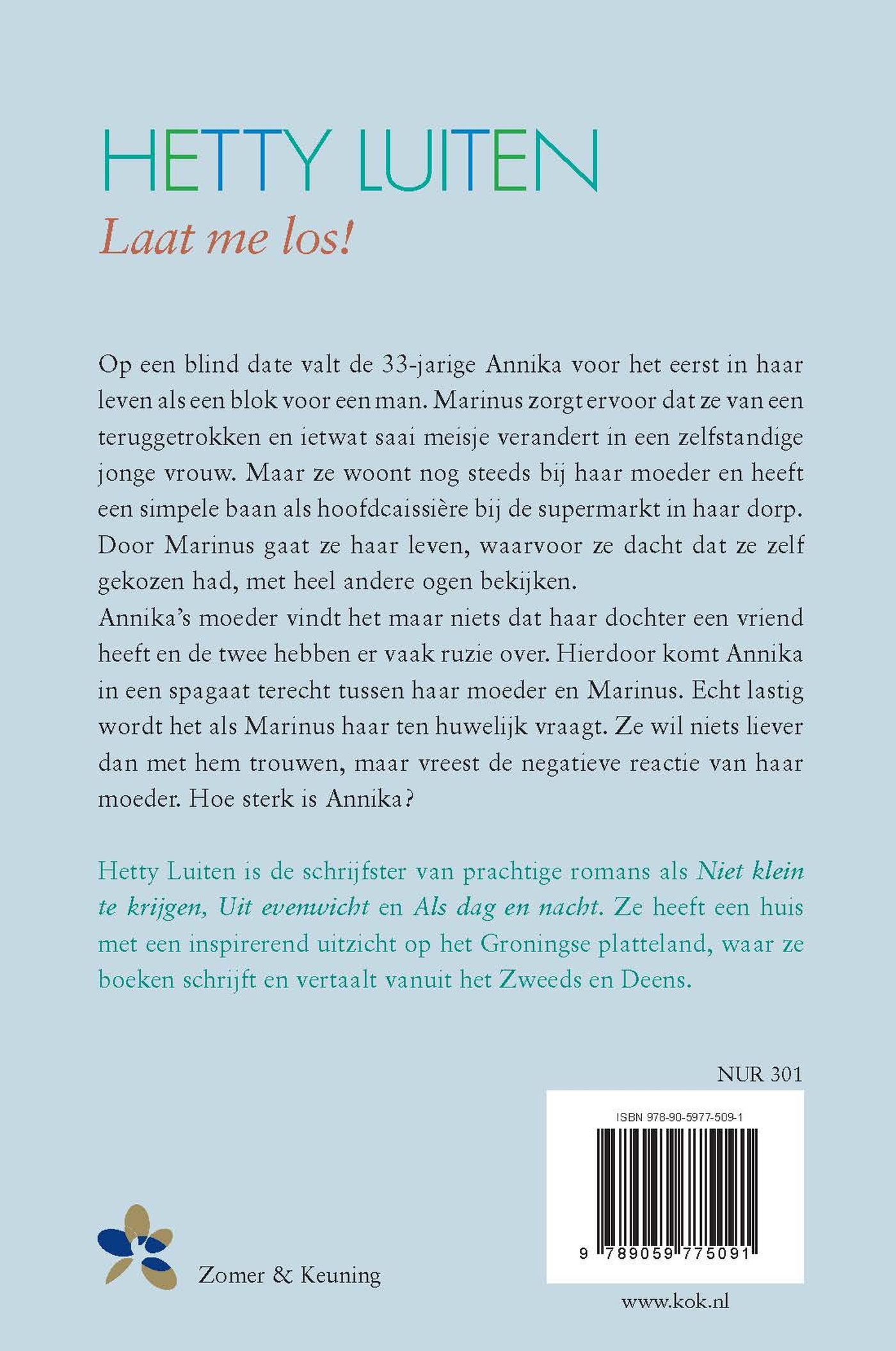 Achterkant van Laat me los