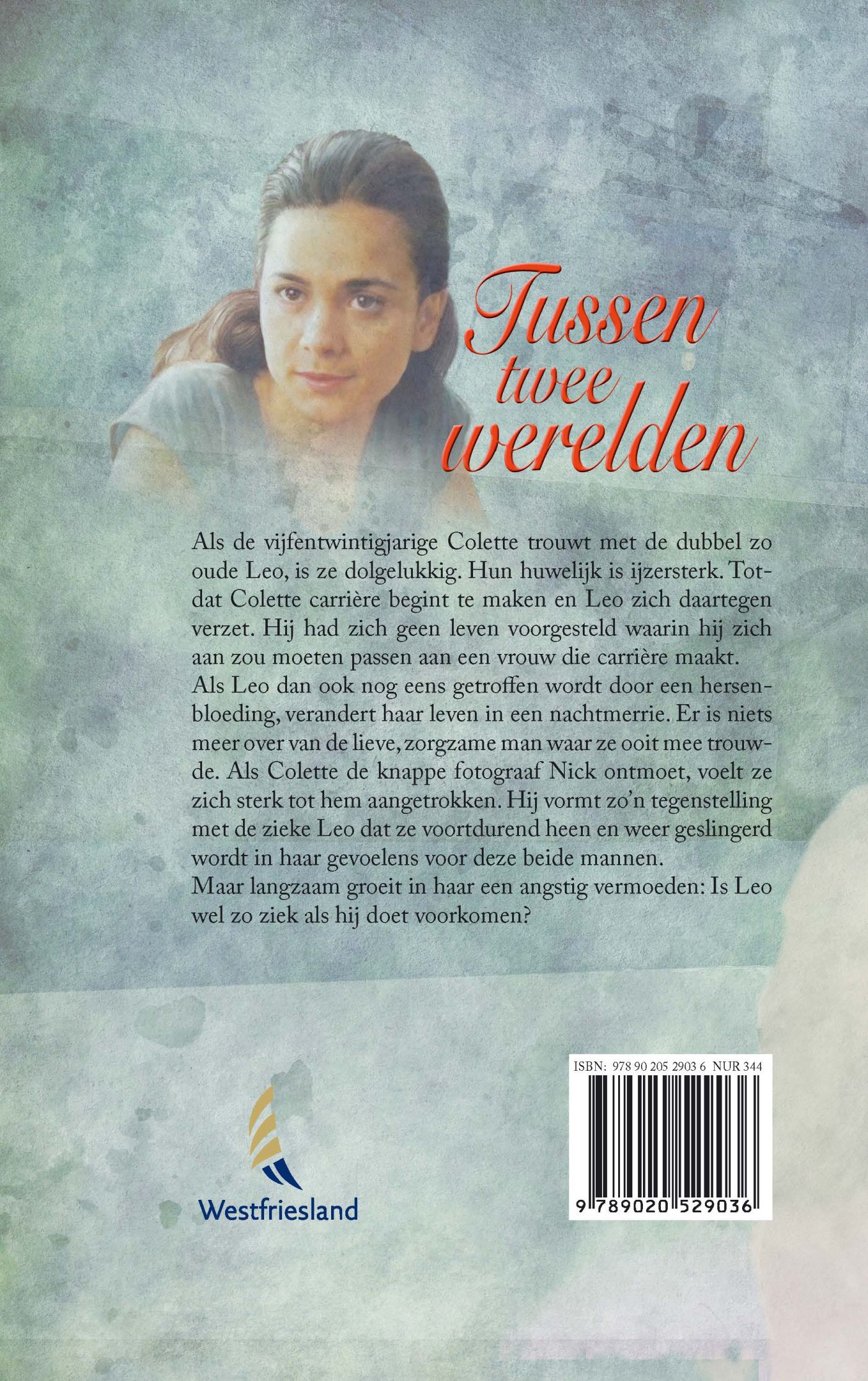 Achterkant van Tussen twee werelden