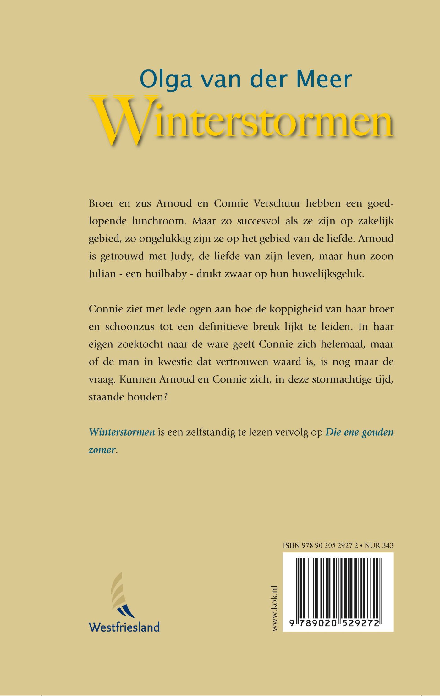 Achterkant van Winterstormen
