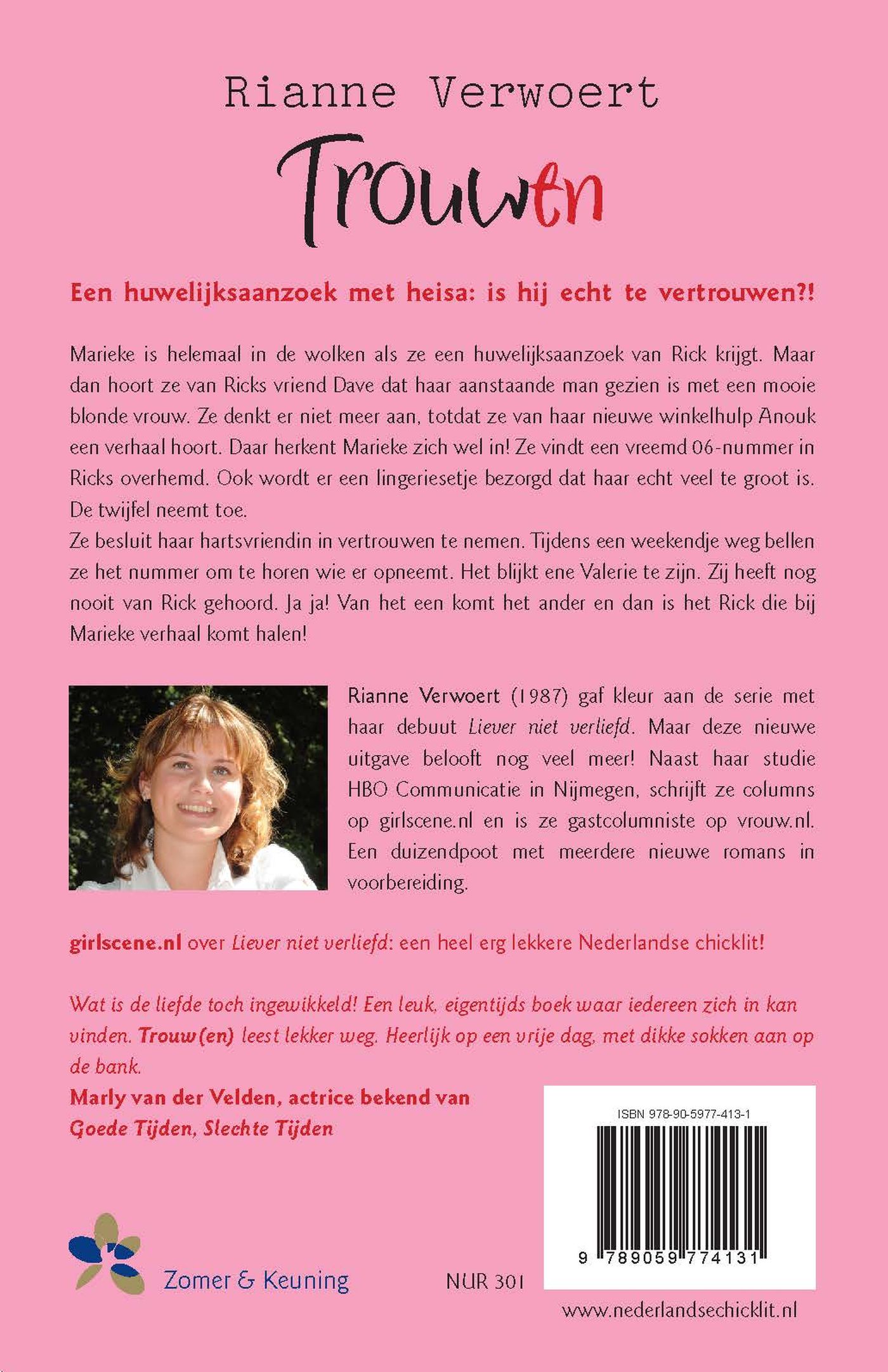 Achterkant van Trouw(en)