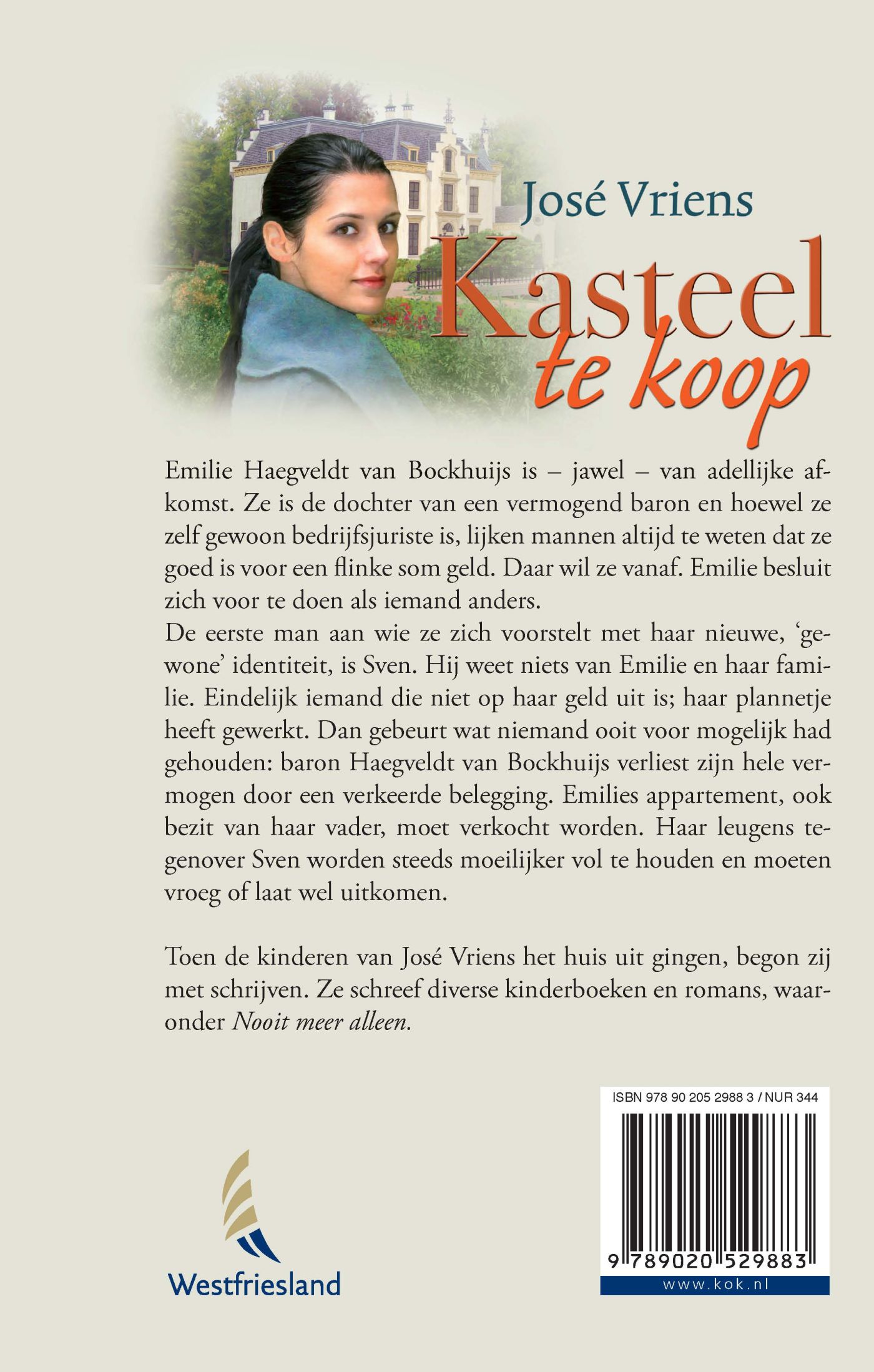 Achterkant van Kasteel te koop