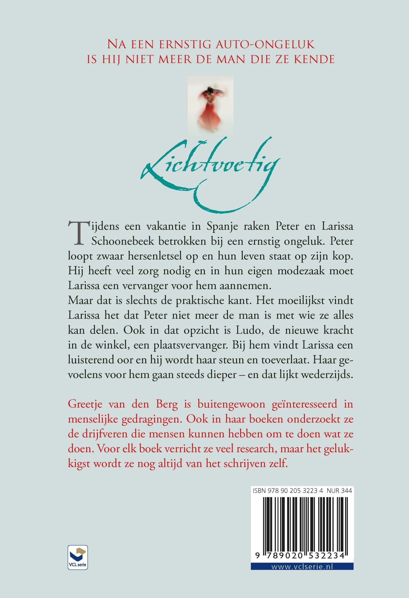 Achterkant van Lichtvoetig