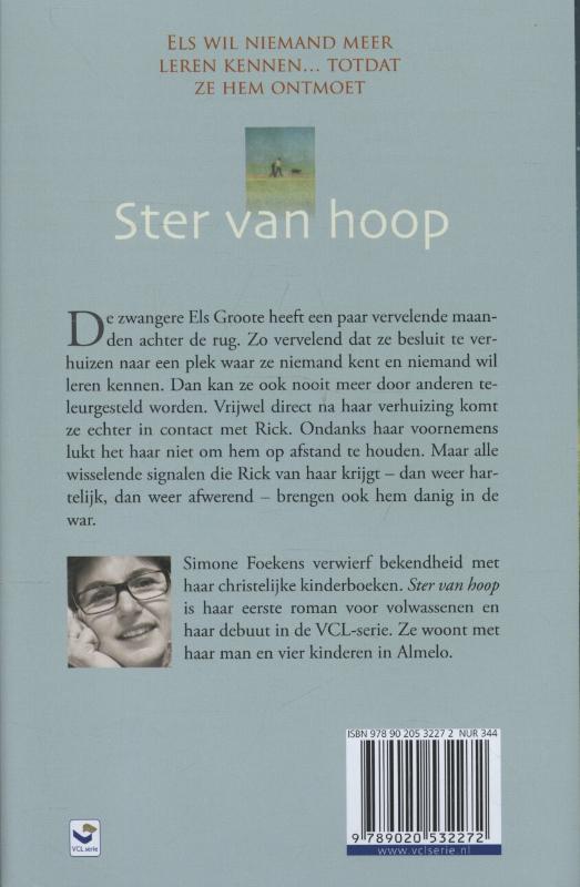 Achterkant van Ster van hoop