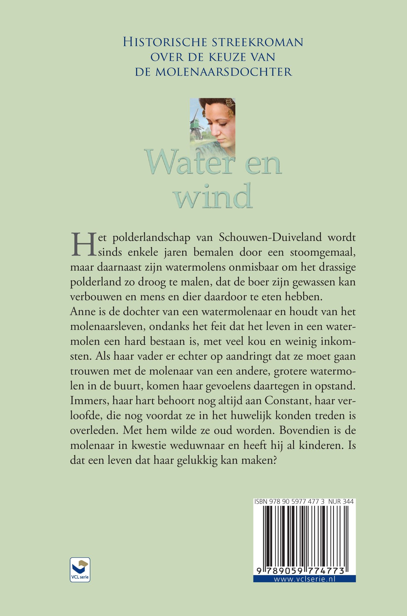 Achterkant van Water en wind