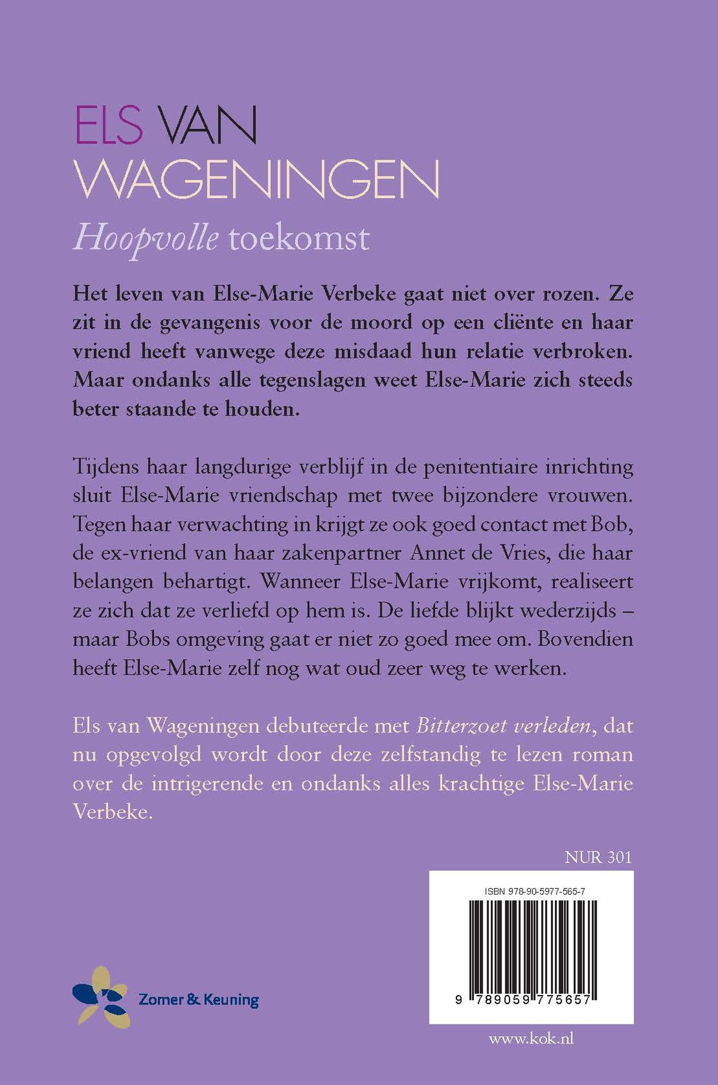 Achterkant van Hoopvolle toekomst