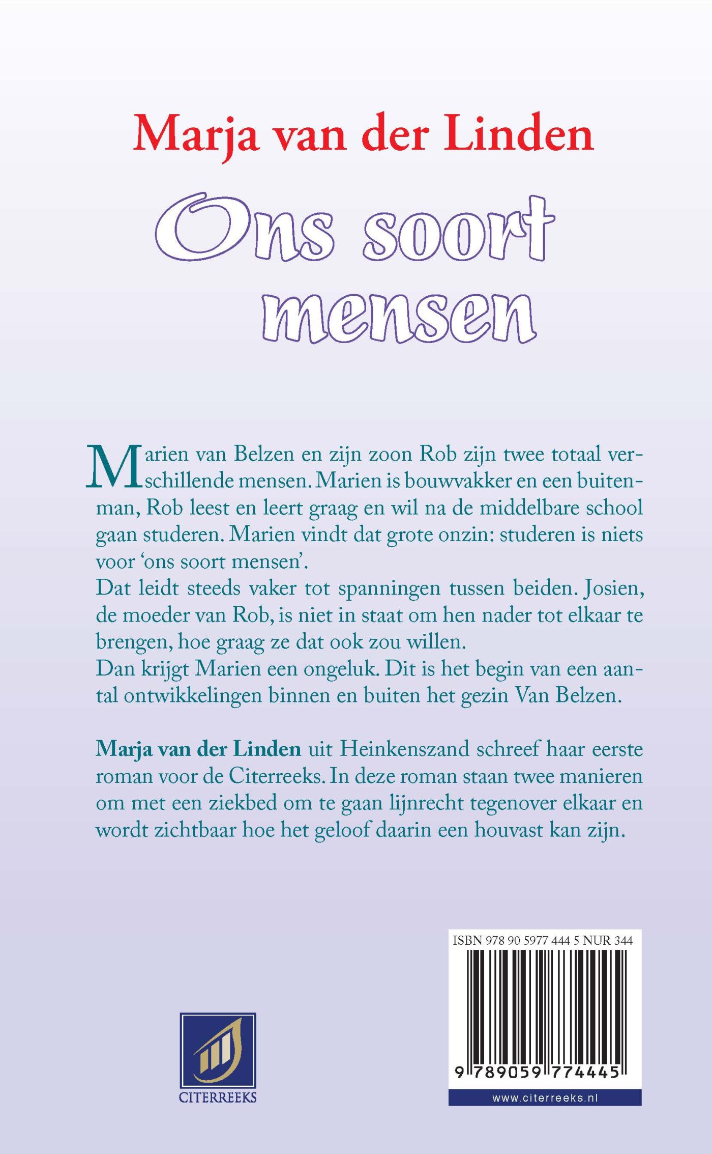 Achterkant van Ons soort mensen