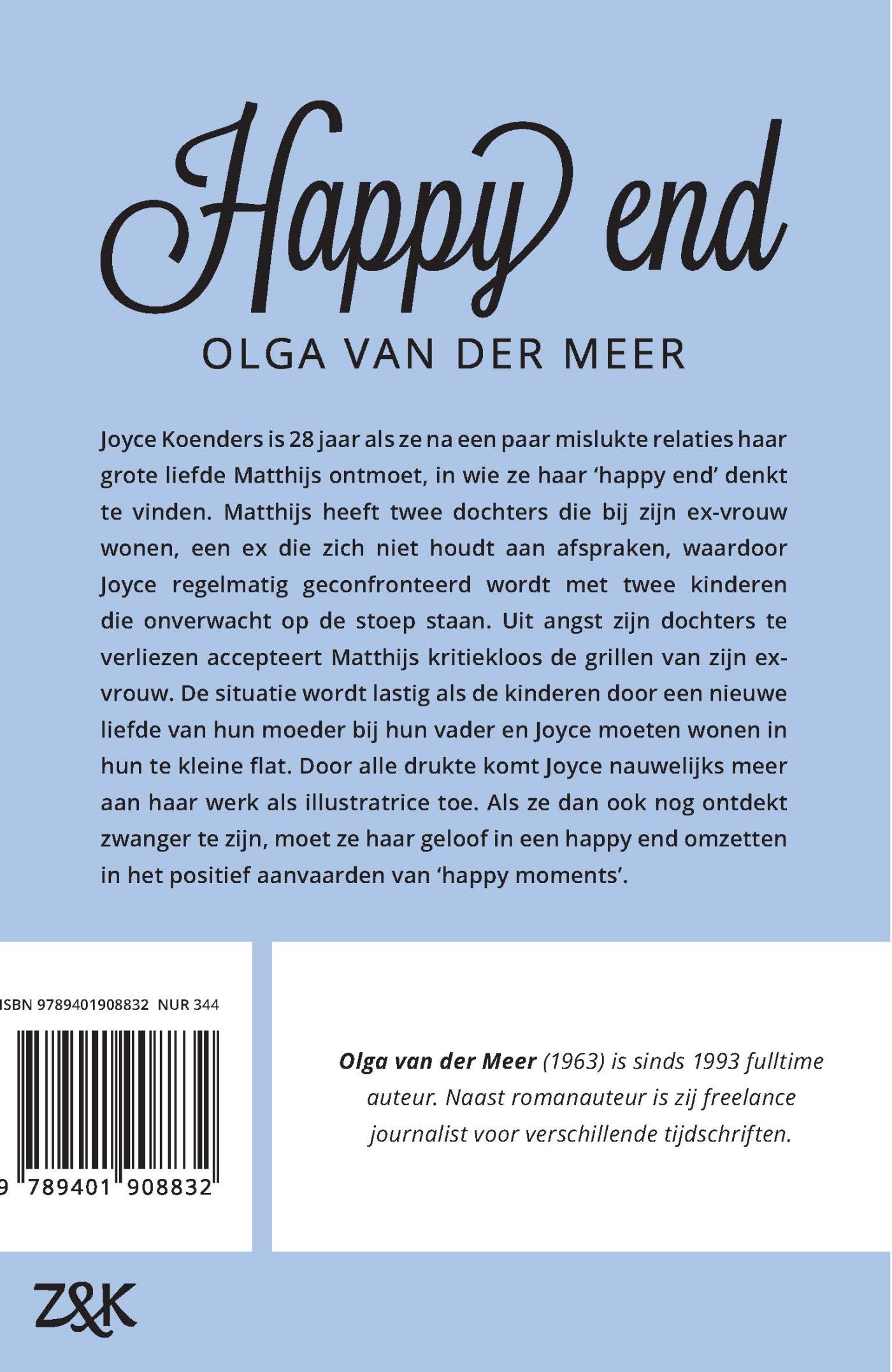 Achterkant van Happy end