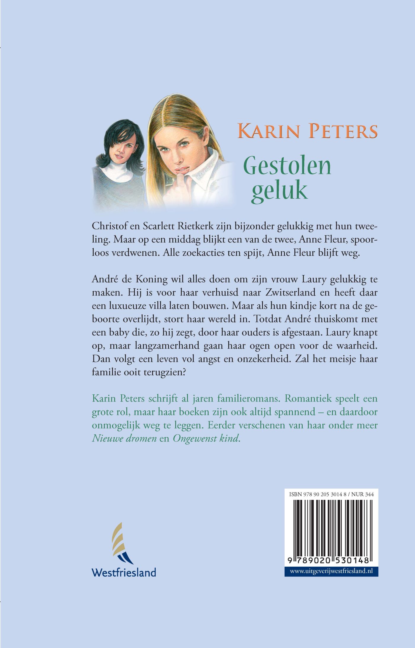 Achterkant van Gestolen geluk