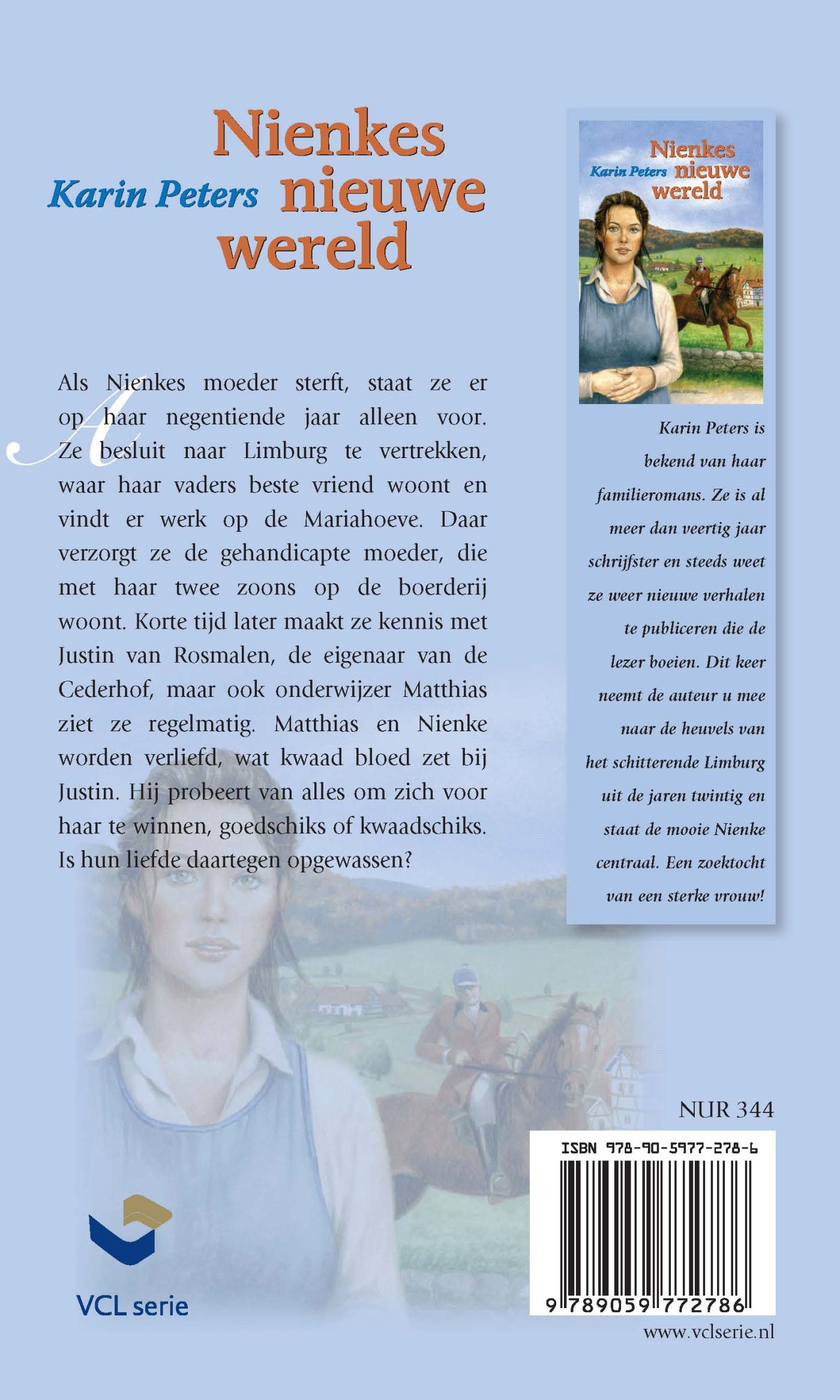 Achterkant van Nienkes nieuwe wereld