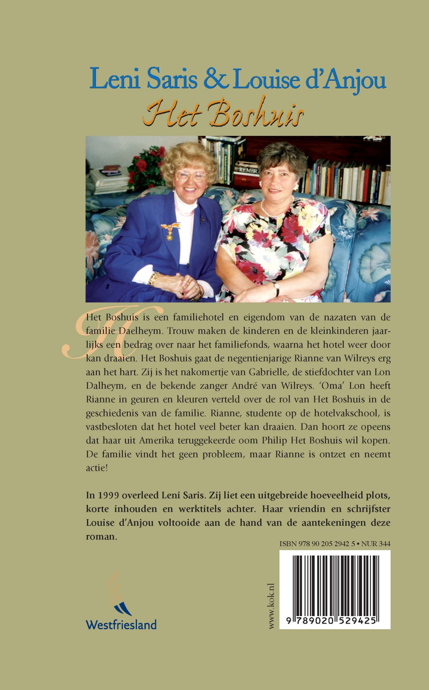 Achterkant van Het boshuis