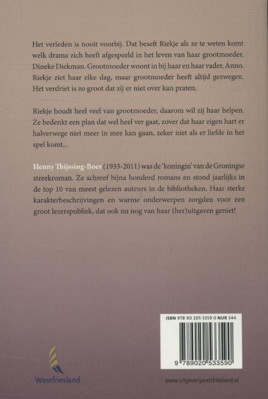 Achterkant van Dat wat voorbij is