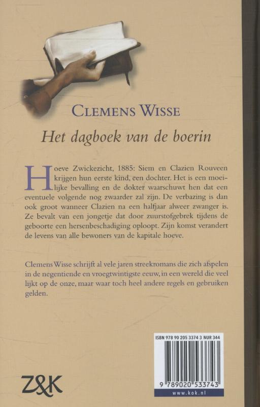 Achterkant van Het dagboek van de boerin