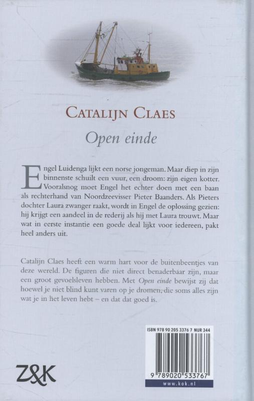 Achterkant van Open einde