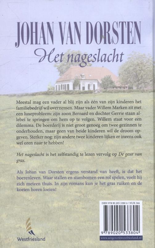 Achterkant van Het nageslacht