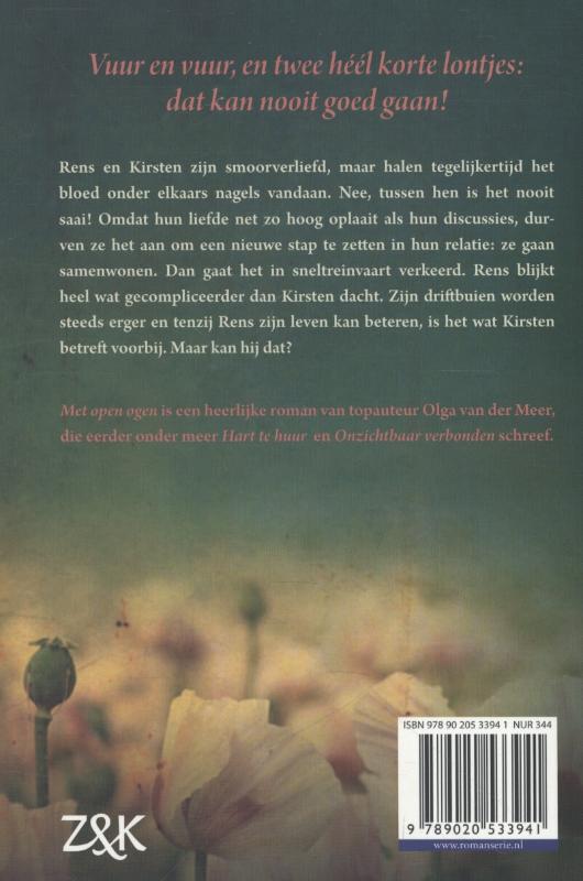 Achterkant van Met open ogen