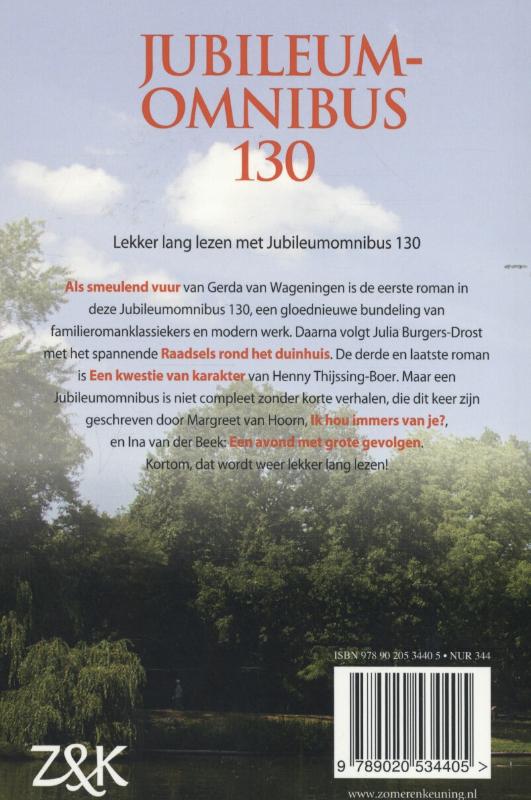 Achterkant van Jubileumomnibus 130