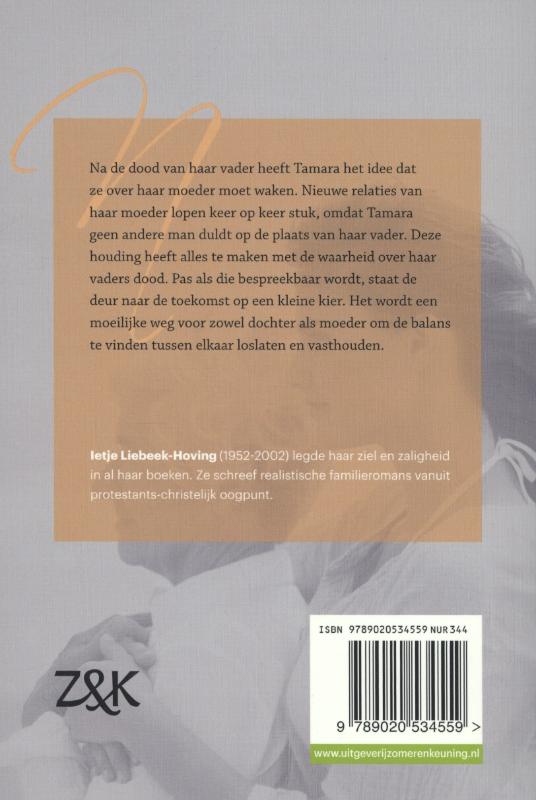 Achterkant van Gevangen in liefde