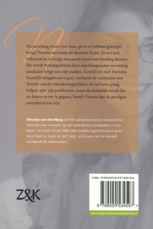 Achterkant van Onomkeerbaar