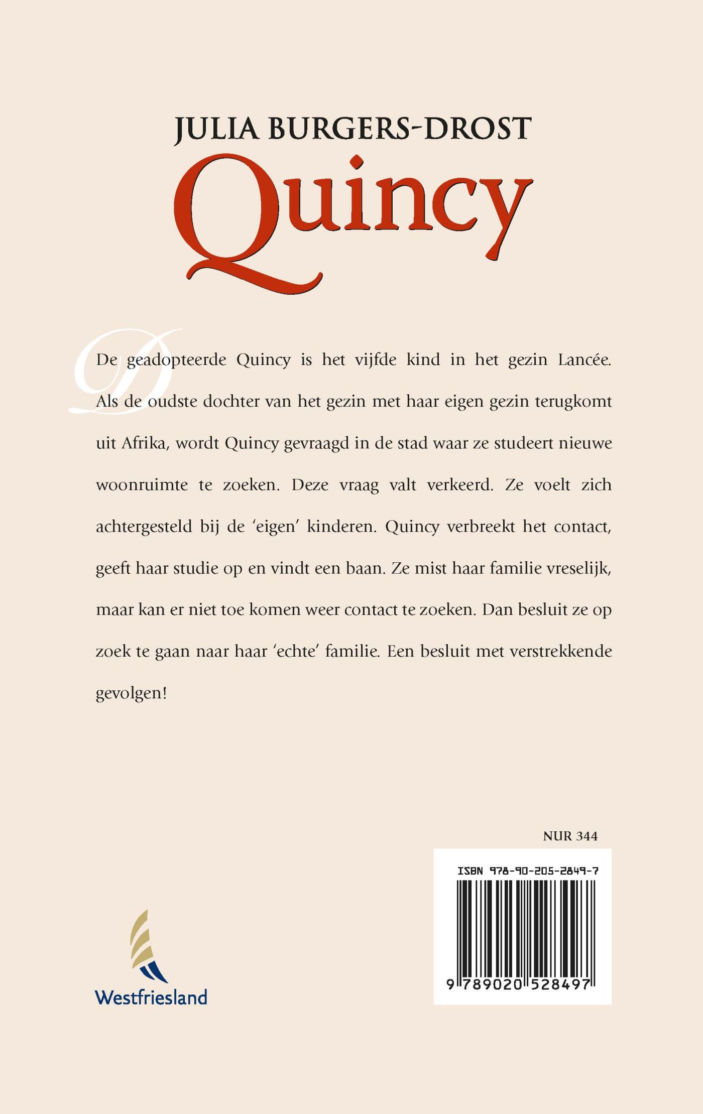 Achterkant van Quincy