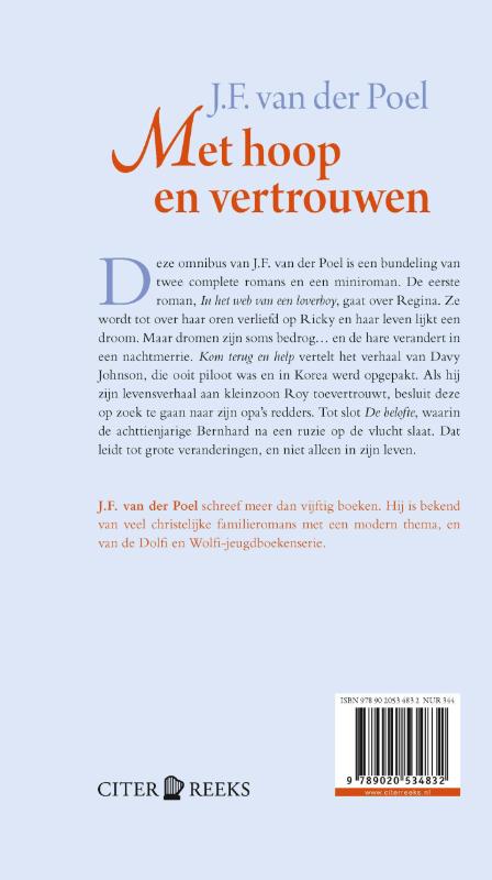 Achterkant van Met hoop en vertrouwen