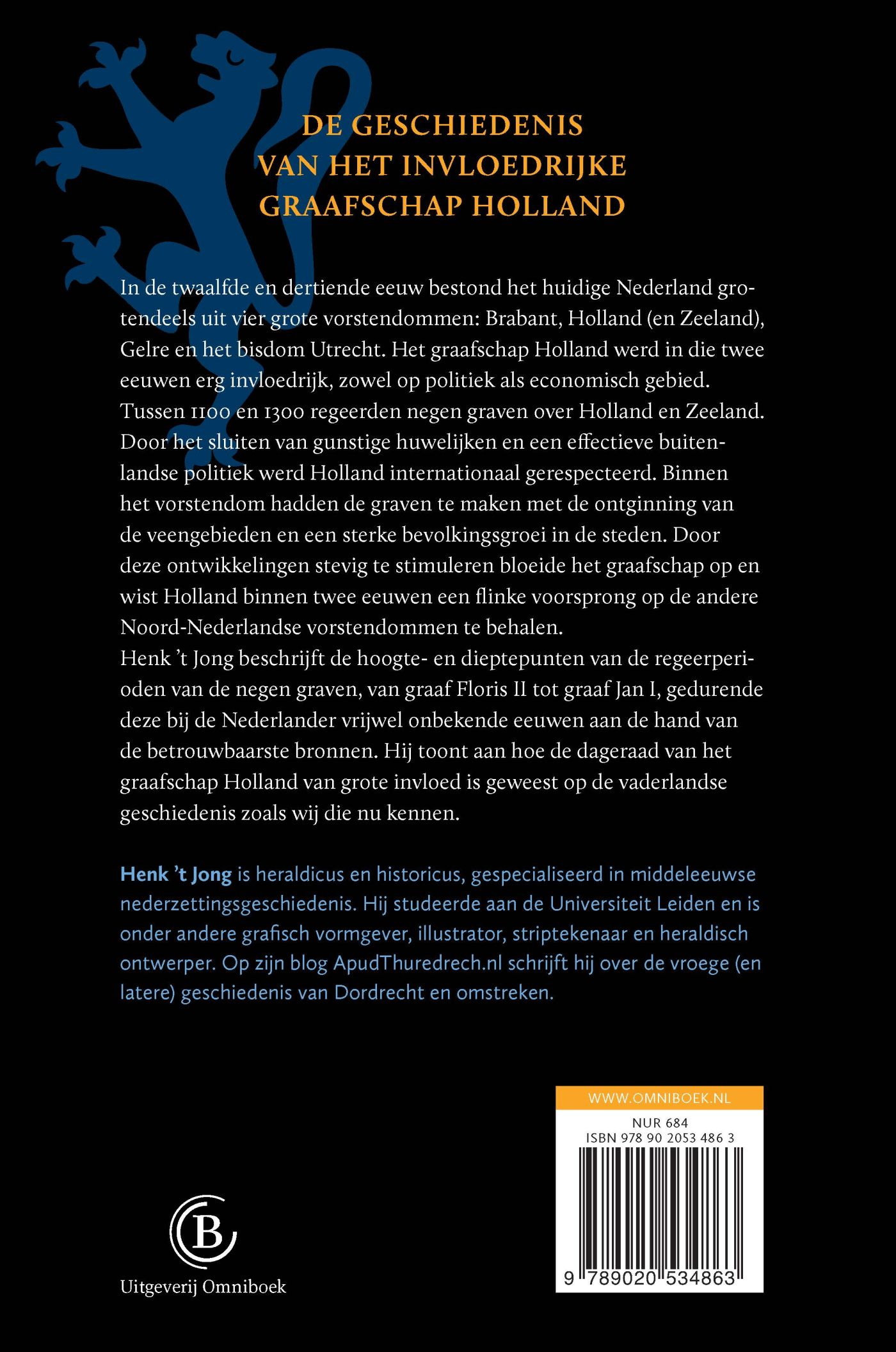 Achterkant van De dageraad van Holland