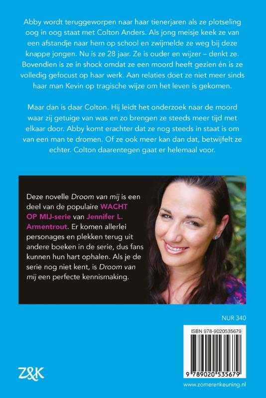 Achterkant van Droom van mij
