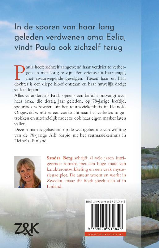 Achterkant van De stilte van eenzaamheid