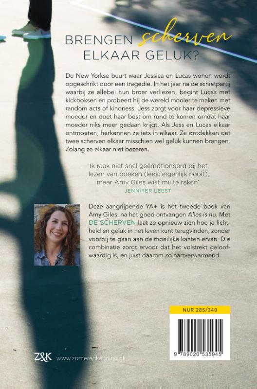 Achterkant van De scherven