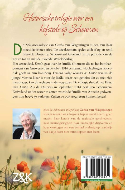 Achterkant van Schouwen-trilogie