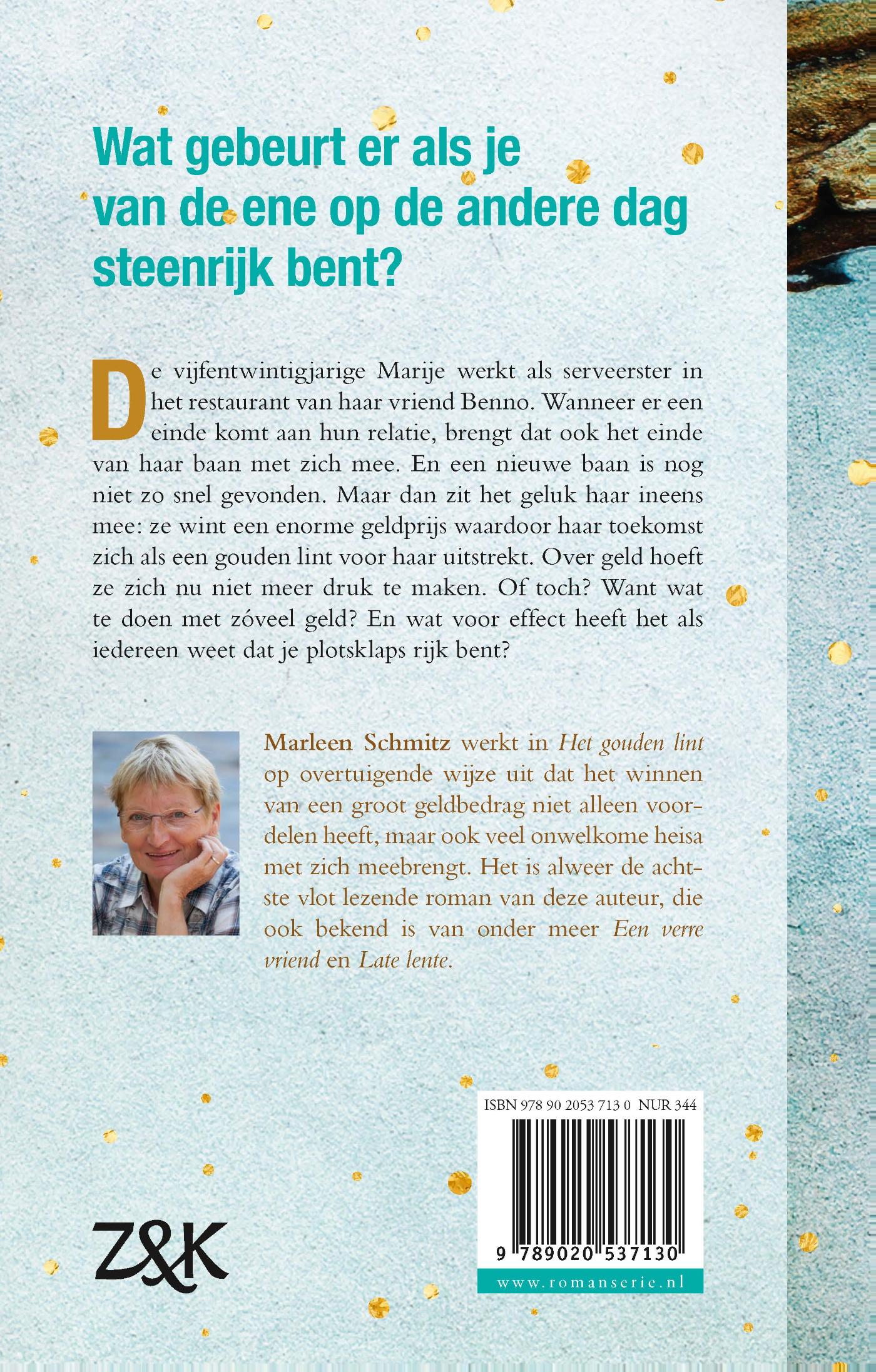 Achterkant van Het gouden lint
