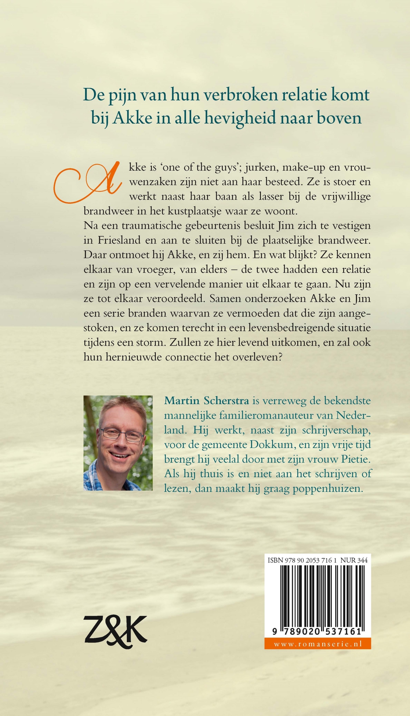 Achterkant van De storm