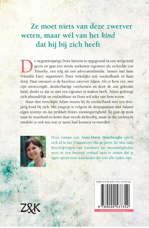 Achterkant van Het kind en de zwerver