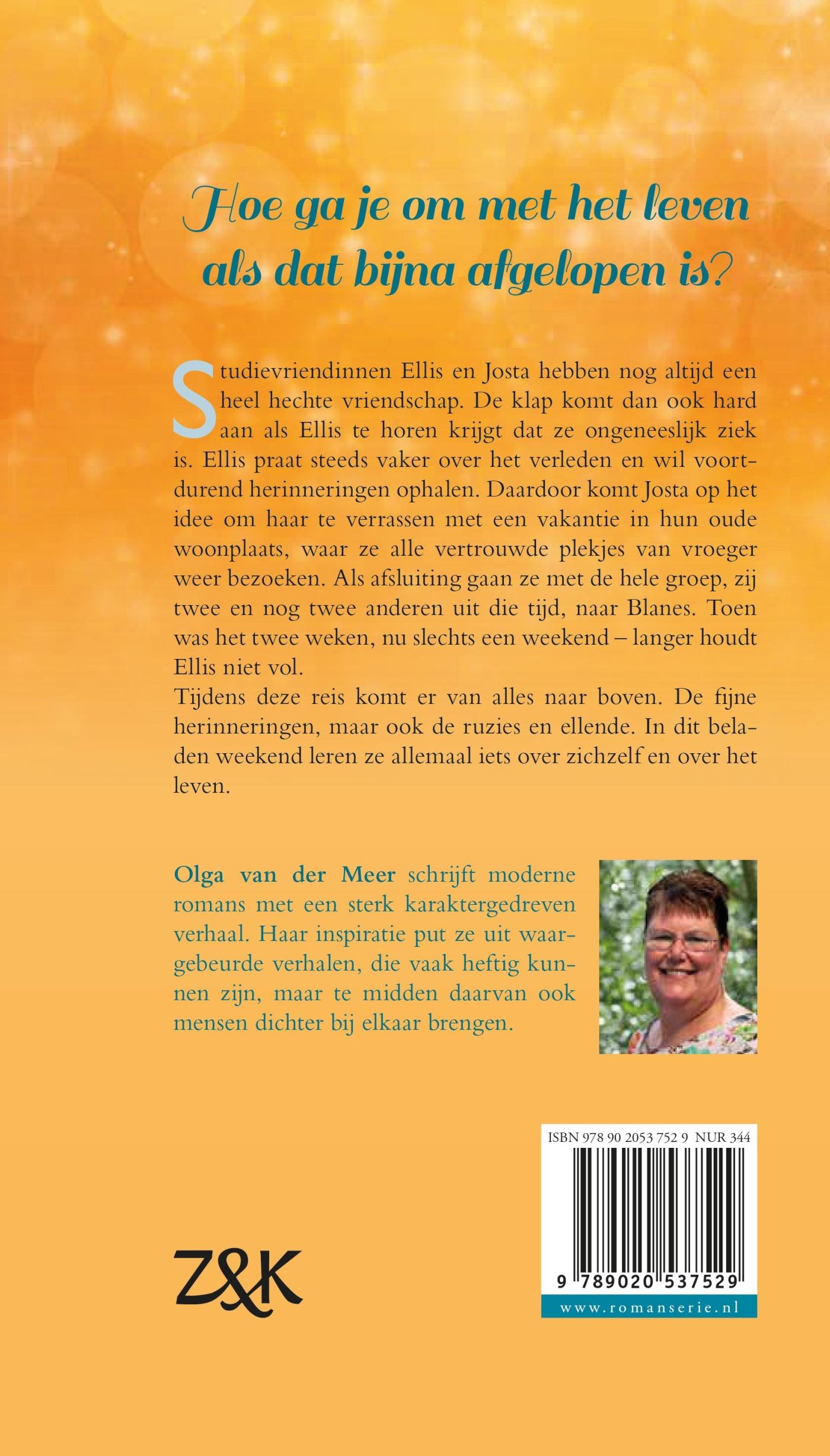 Achterkant van Reis naar toen