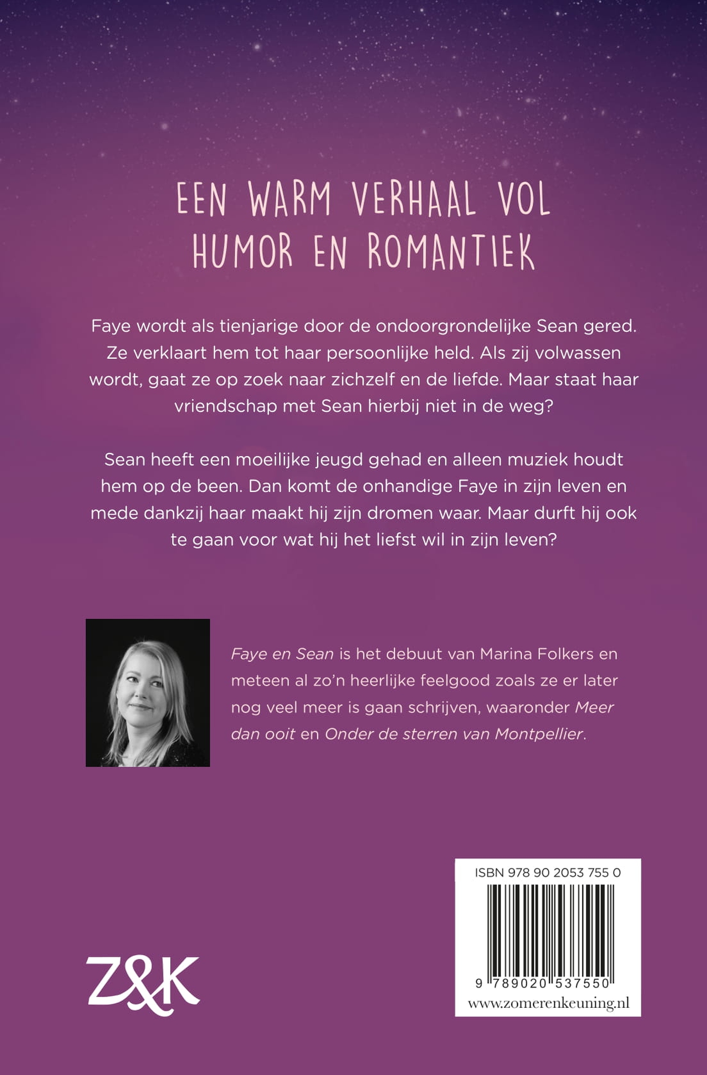 Achterkant van Faye en Sean