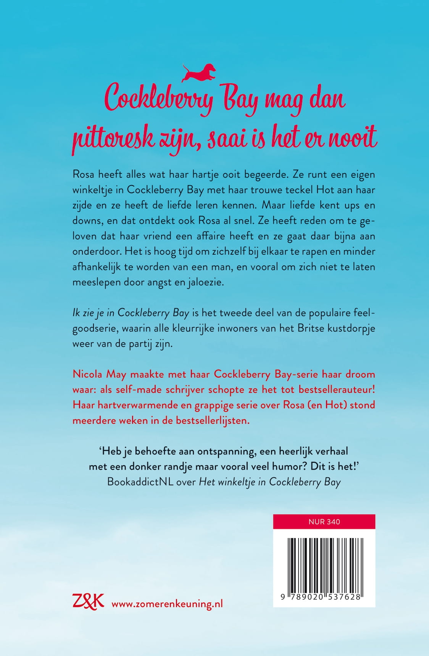 Achterkant van Ik zie je in Cockleberry Bay