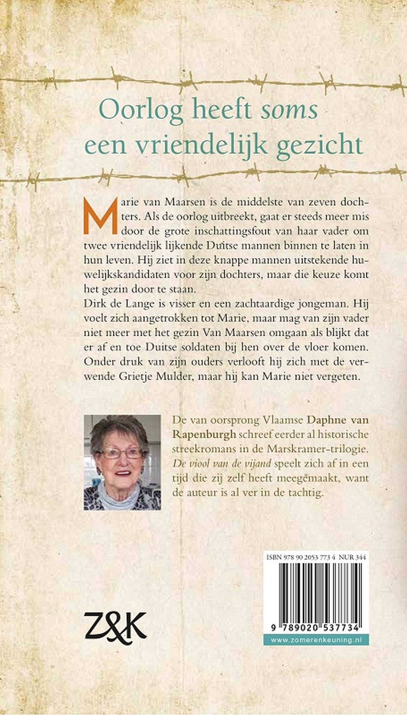 Achterkant van De viool van de vijand