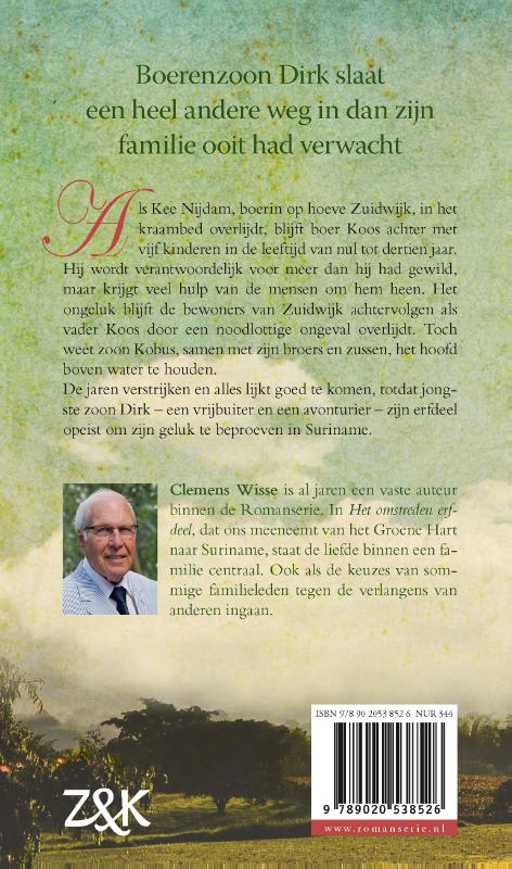 Achterkant van Het omstreden erfdeel