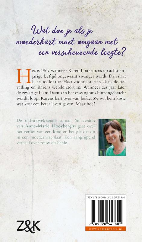 Achterkant van Stil verdriet
