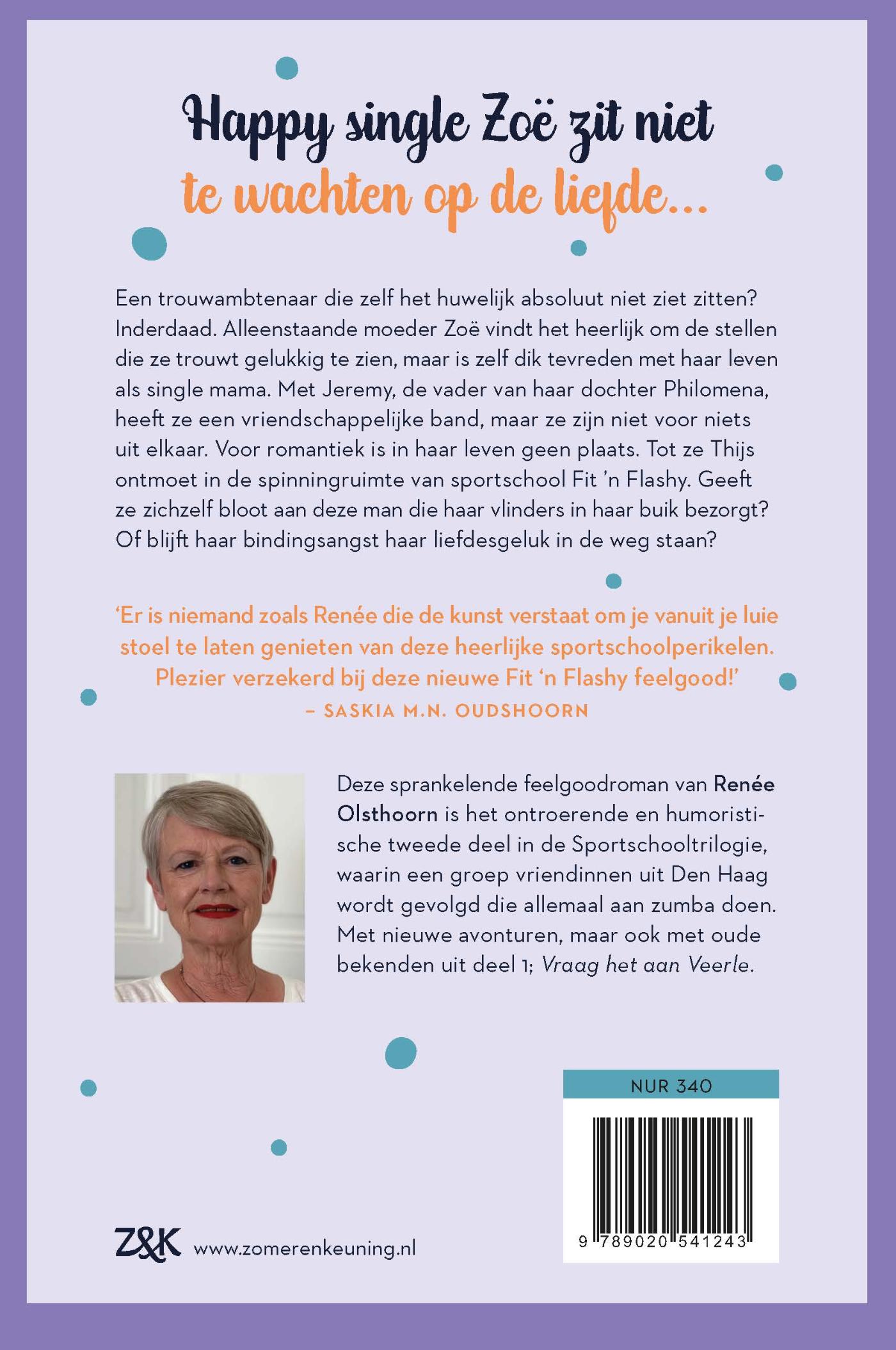 Achterkant van Niemand zoals Zoë