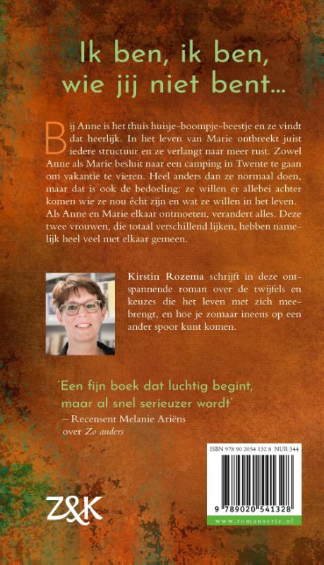 Achterkant van Wie ben ik?