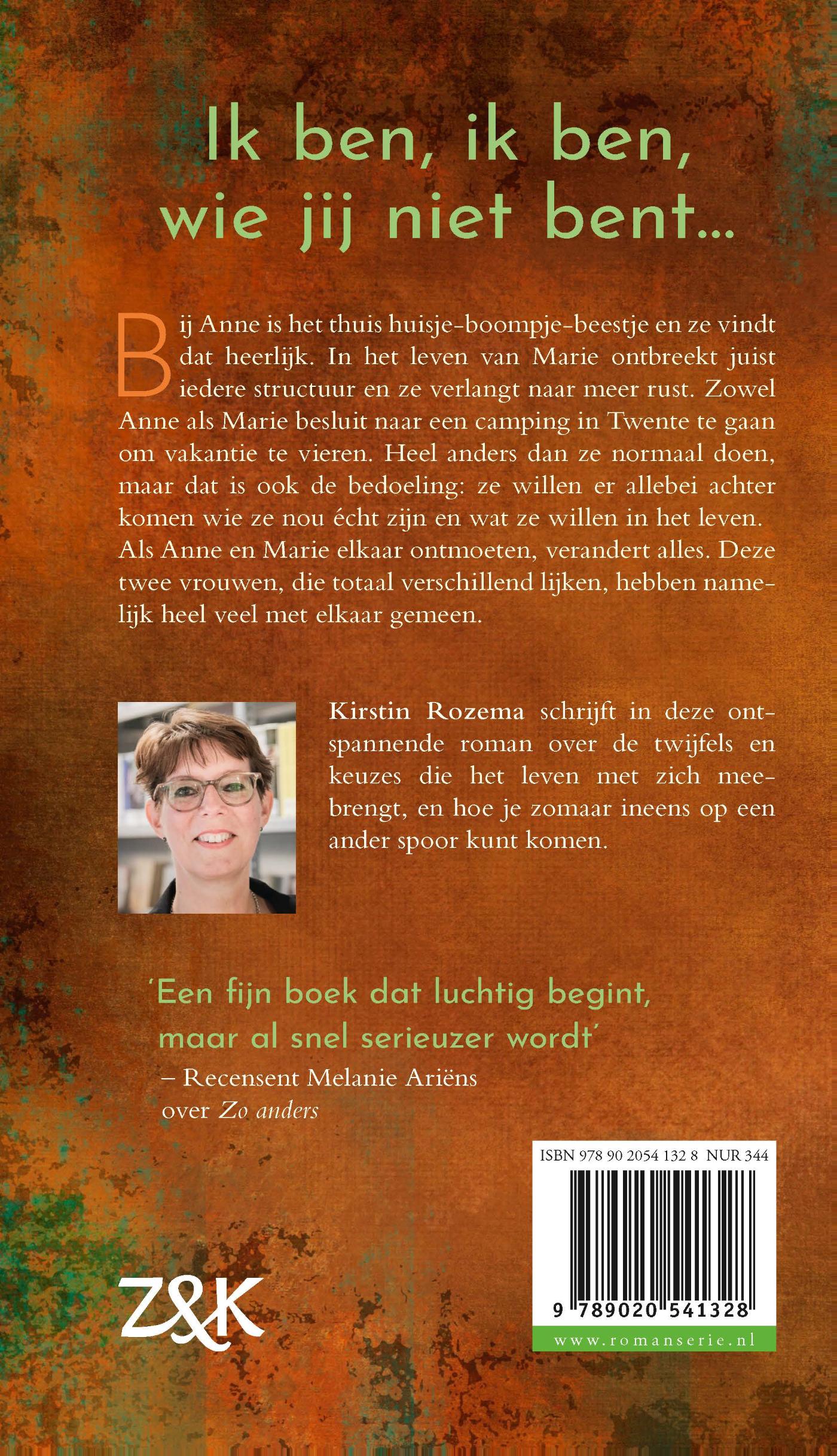 Achterkant van Wie ben ik?