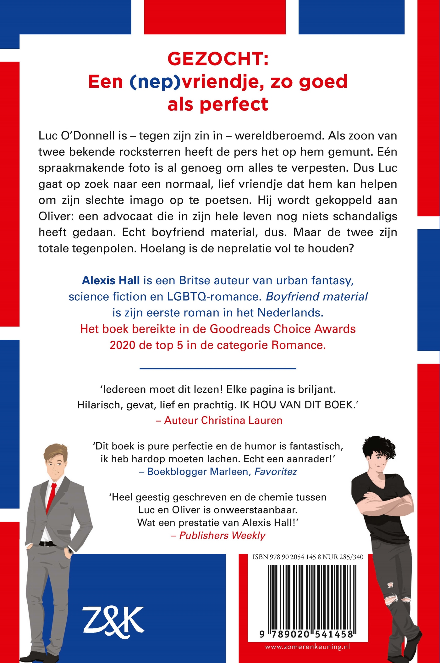 Achterkant van Boyfriend material