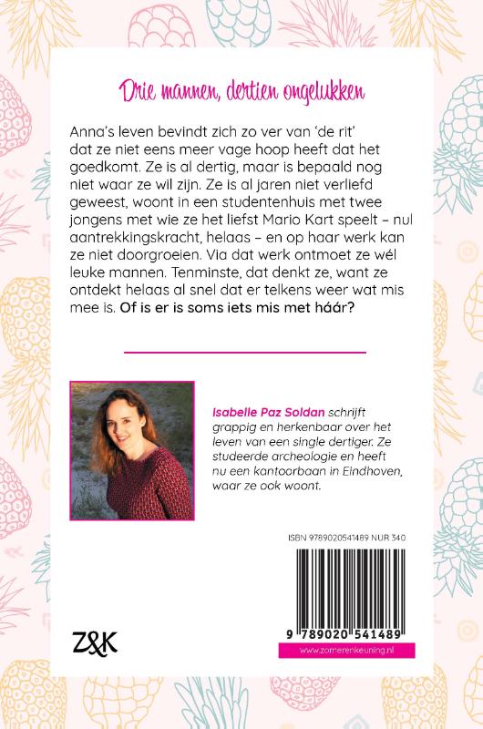 Achterkant van Liefde en ananas