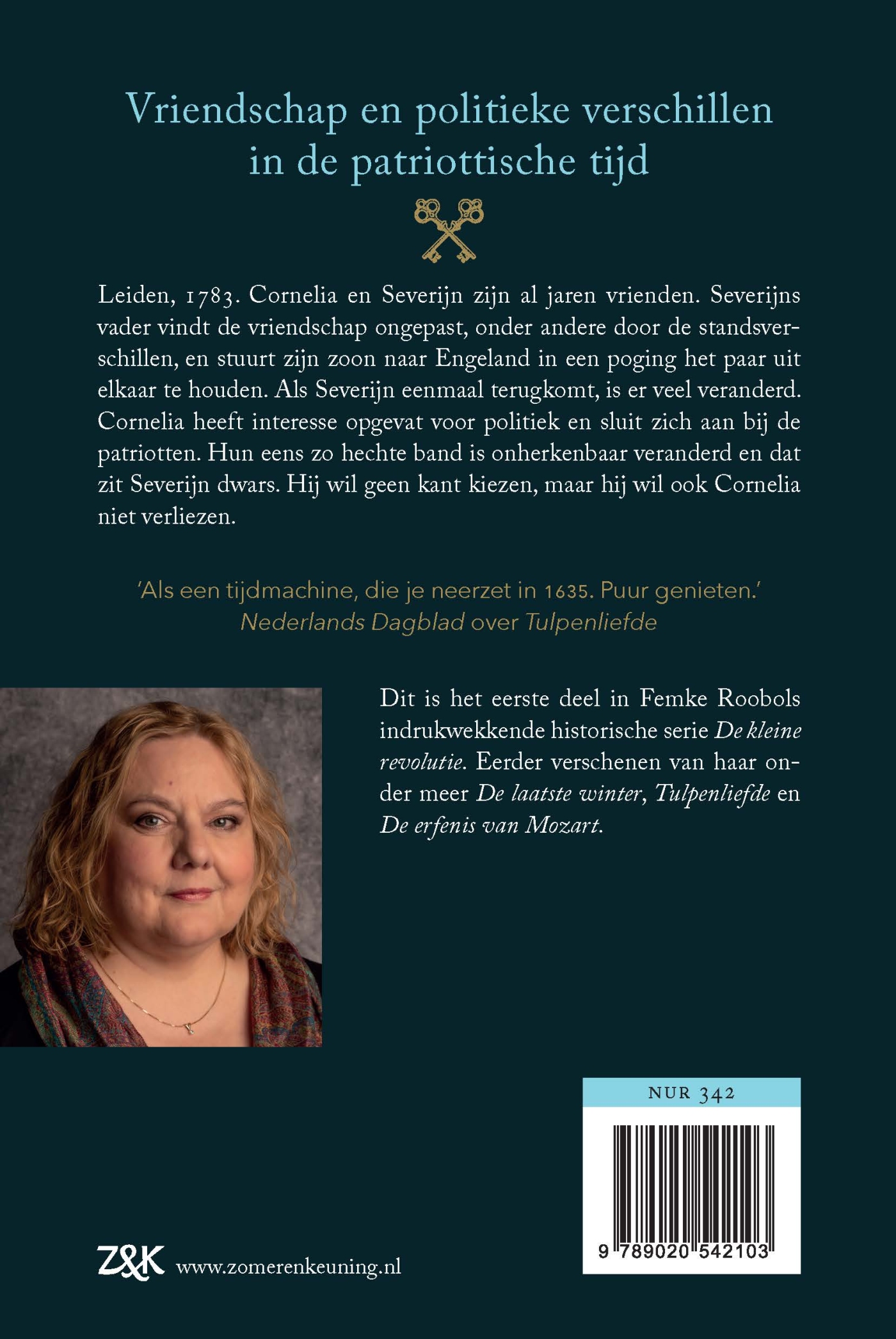 Achterkant van Vrijgevochten