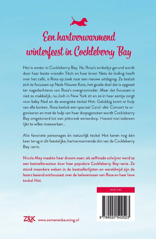 Achterkant van Winter in Cockleberry Bay