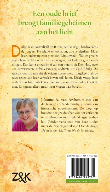 Achterkant van Goede hoop