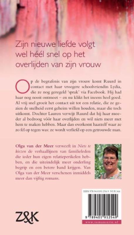 Achterkant van Niets te kiezen