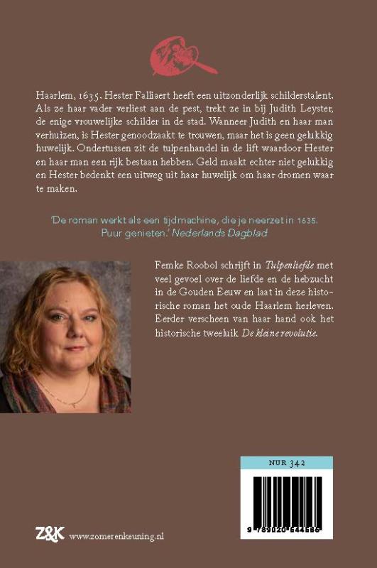 Achterkant van Tulpenliefde