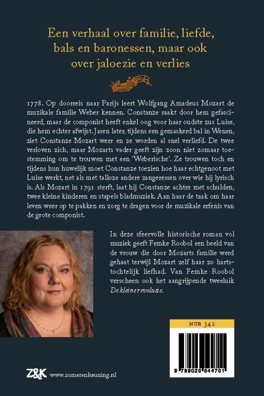 Achterkant van De erfenis van Mozart