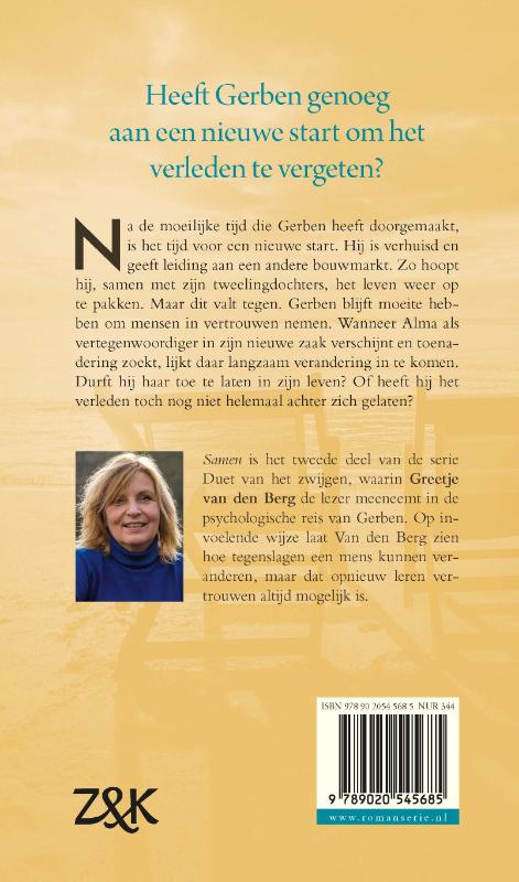 Achterkant van Samen